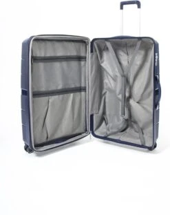 Attitudez EliteZ Reiskoffer Large Blauw 76cm - TSA-slot - Uitbreidbaar -Bagage24 Winkel 952x1200