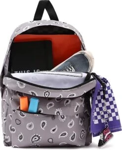 Vans New Skool Kids Rugzak Frost Grey -Bagage24 Winkel 977x1200 2