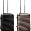 Travelerz Kofferset 2 Delig ABS Handbagage Koffers - Met Cijferslot - 39 Liter - Zwart - Goud -Bagage24 Winkel 980x1200 1