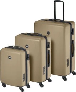 Princess Traveller PT01 - Reiskoffer - Pristine Bronze - M - 67cm -Bagage24 Winkel 989x1200
