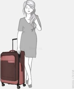 Travelite Zachte Koffer / Trolley / Reiskoffer - Viia - 77 Cm (XL) - Roze -Bagage24 Winkel 990x1200