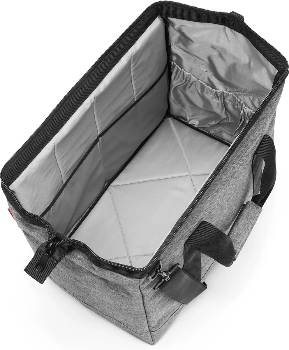 Reisenthel Allrounder L Reistas Sporttas - Maat L - 30L - Twist Silver Grijs 5 Reisenthel Allrounder L Reistas Sporttas - Maat L - 30L - Twist Silver Grijs - Afbeelding 3