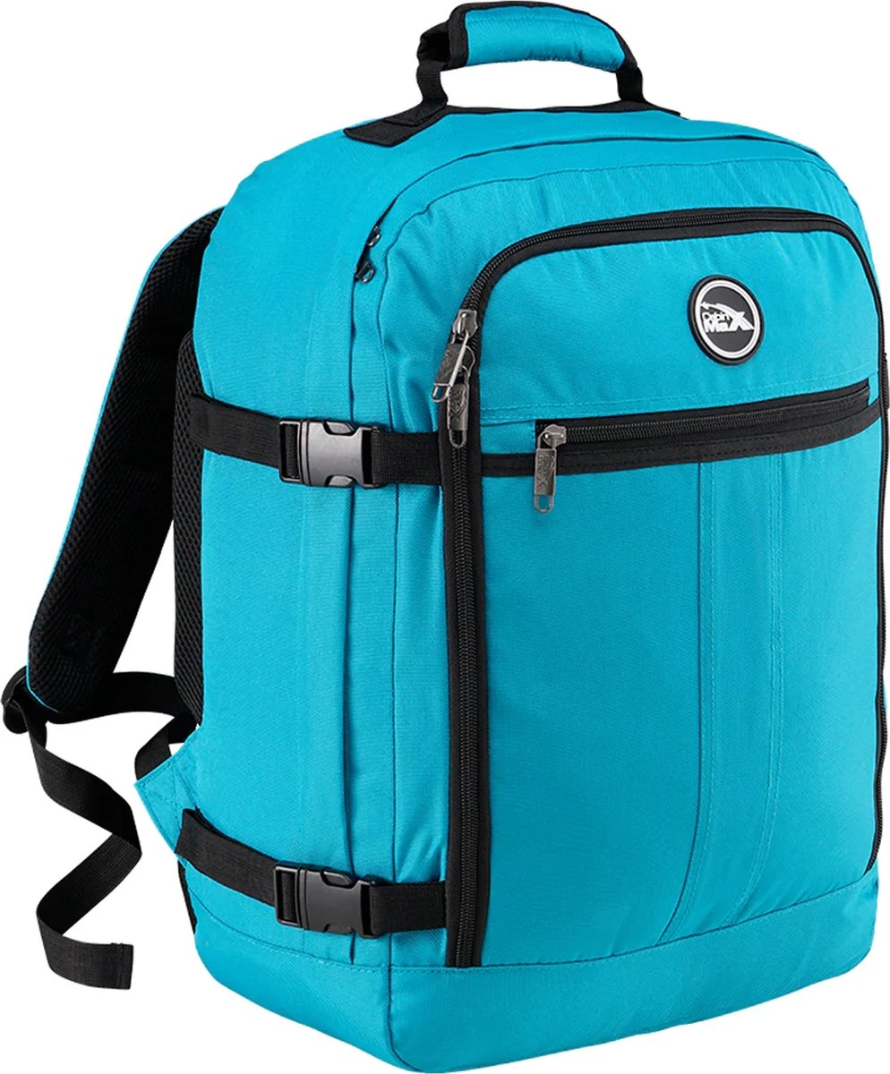 CabinMax Metz Reistas– Handbagage 30L - Rugzak – Backpack - 45x35x20cm – Lichtgewicht - Vintage Teal 3 CabinMax Metz Reistas– Handbagage 30L - Rugzak – Backpack - 45x35x20cm – Lichtgewicht - Vintage Teal